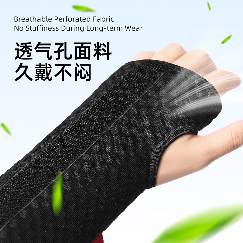 Cross-border support 3-in-1 strap wrist guard, breathable winding and fixing sports gloves, tendon sheath wrist joint wrist guard pic 7