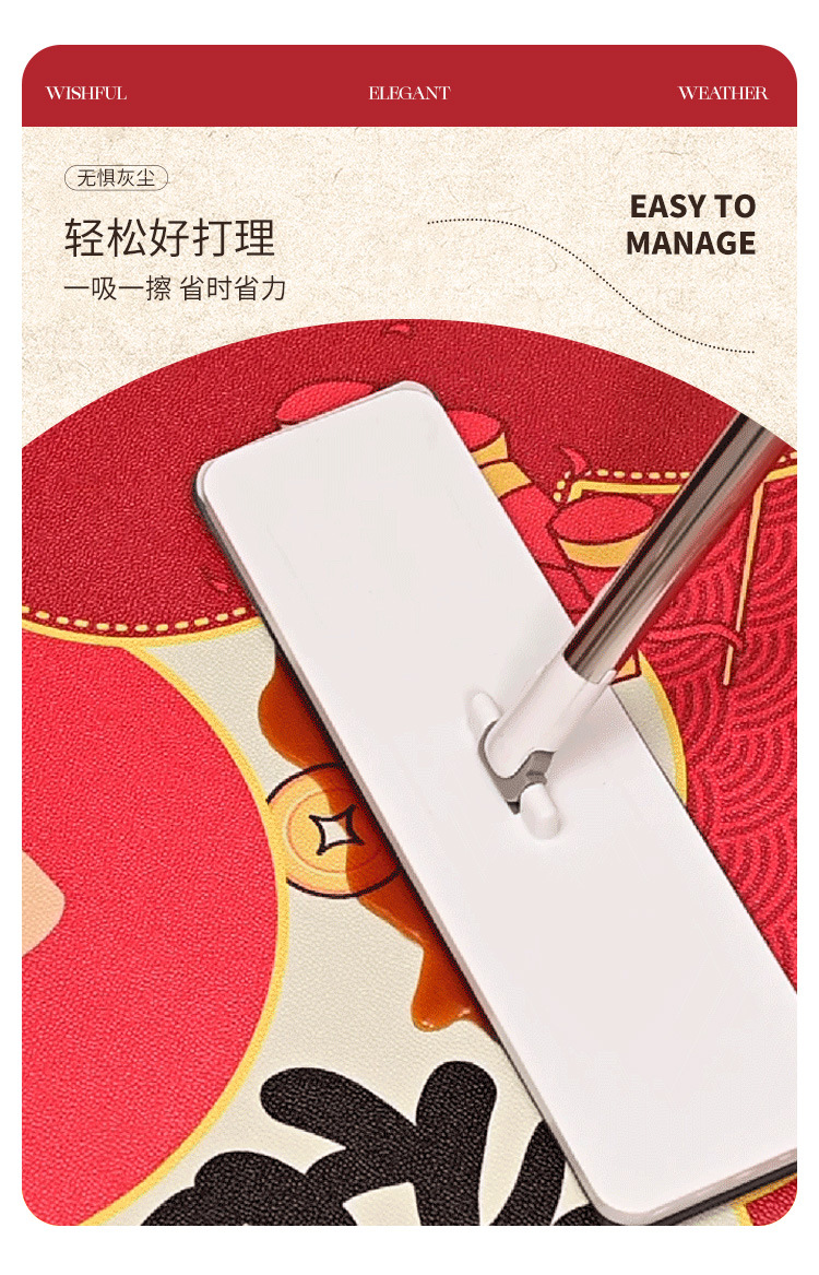 High-end floor mat for the entrance door, no-wash and dirt-resistant, pvc washable entrance mat, leather anti-slip mat for the entrance mat pic 6