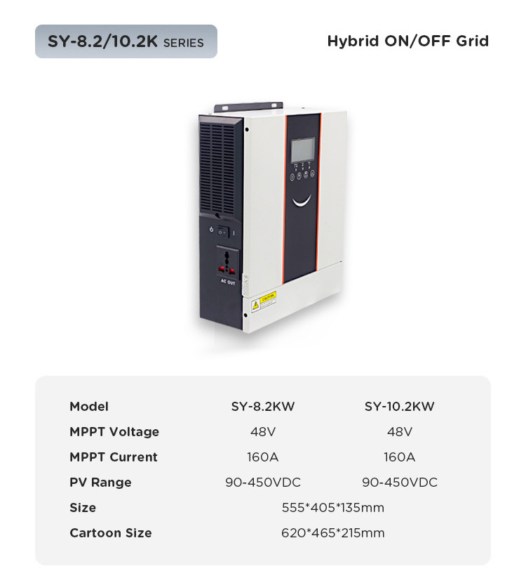 Liqun Solar photovoltaic reverse control integrated machine solar inverter 1KW-6.2KW genuine Bojia storage inverter pic 15
