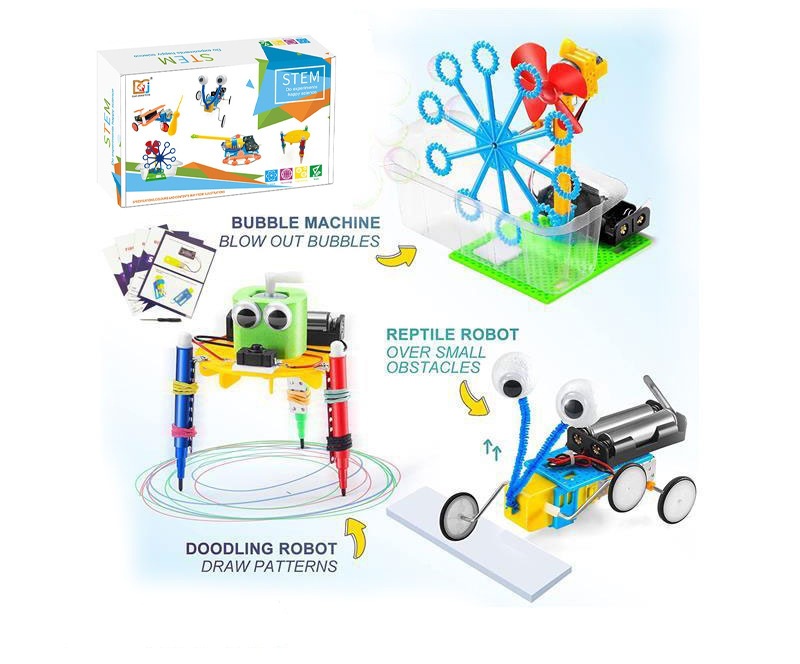 Cross-border source diy experimental material package set, toy creative assembly, children's science STEAM education small project pic 9