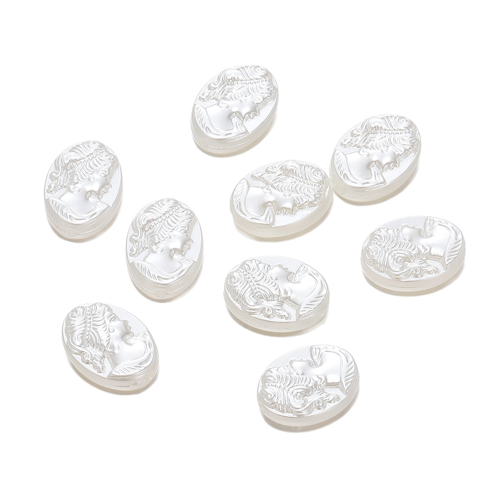 ABS仿珍珠 巴洛克风花朵仙人掌蝴蝶结 奶油胶diy手工串珠耳环配饰详情24