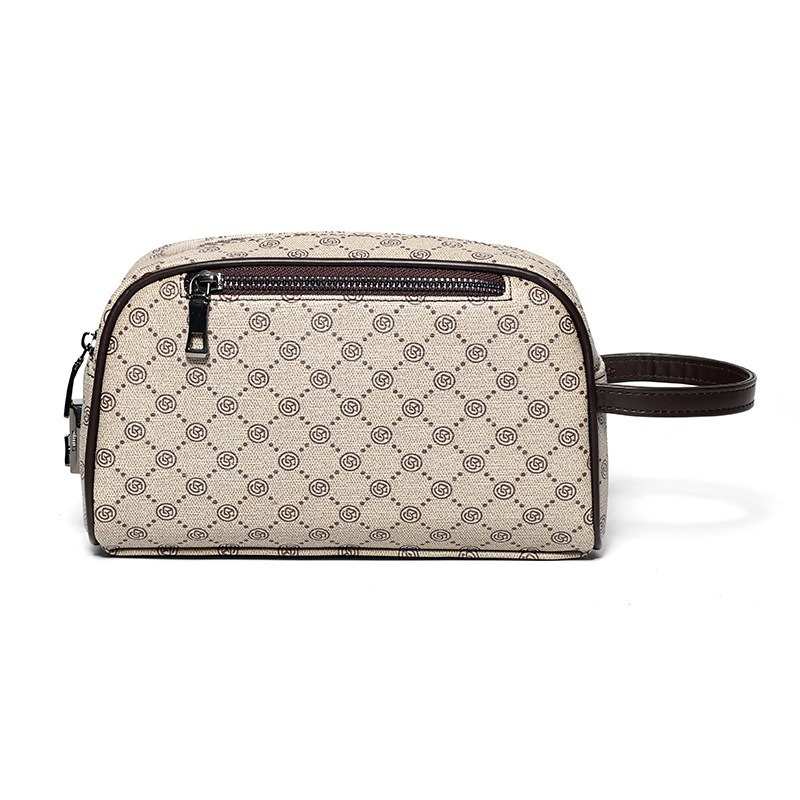 跨境新款男士手拿包密码锁大容量商务休闲手拎包软皮多口袋手包男详情23