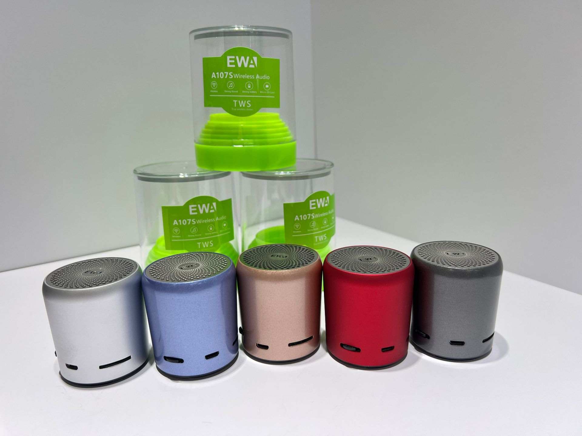 EWA-A107S Mini Outdoor portable TWS waterproof subwoofer Bluetooth speaker factory direct sales pic 15