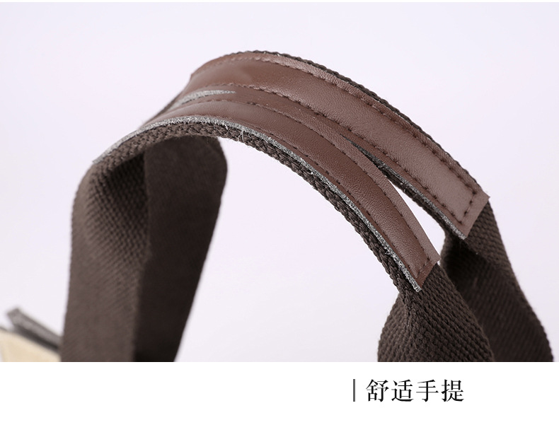 简约时尚女包撞色帆布包女大容量复古拼接单肩包潮搭手提休闲包详情36