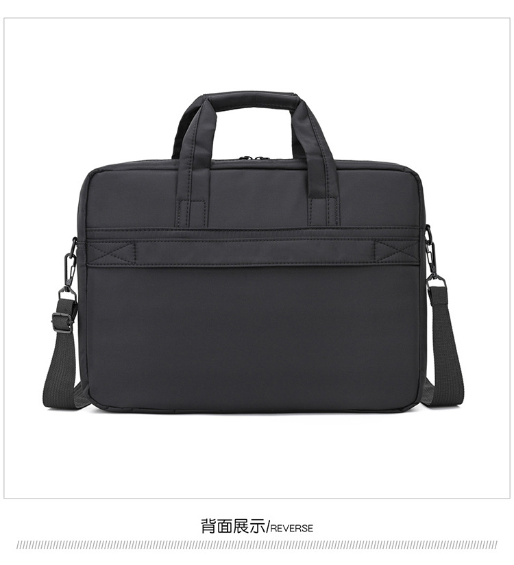 手提笔记本电脑包商务休闲单肩包简约潮搭斜挎时尚大容量横款男包详情24