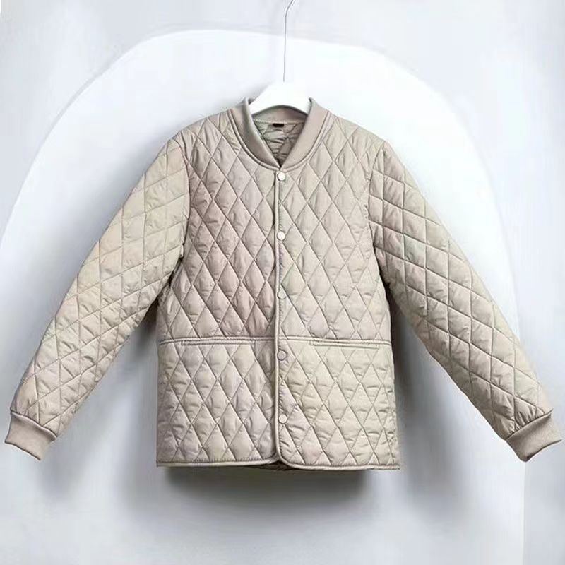 大码棉服春季新款外套宽松显瘦棉服洋气妈妈棉袄棉衣外套女详情4