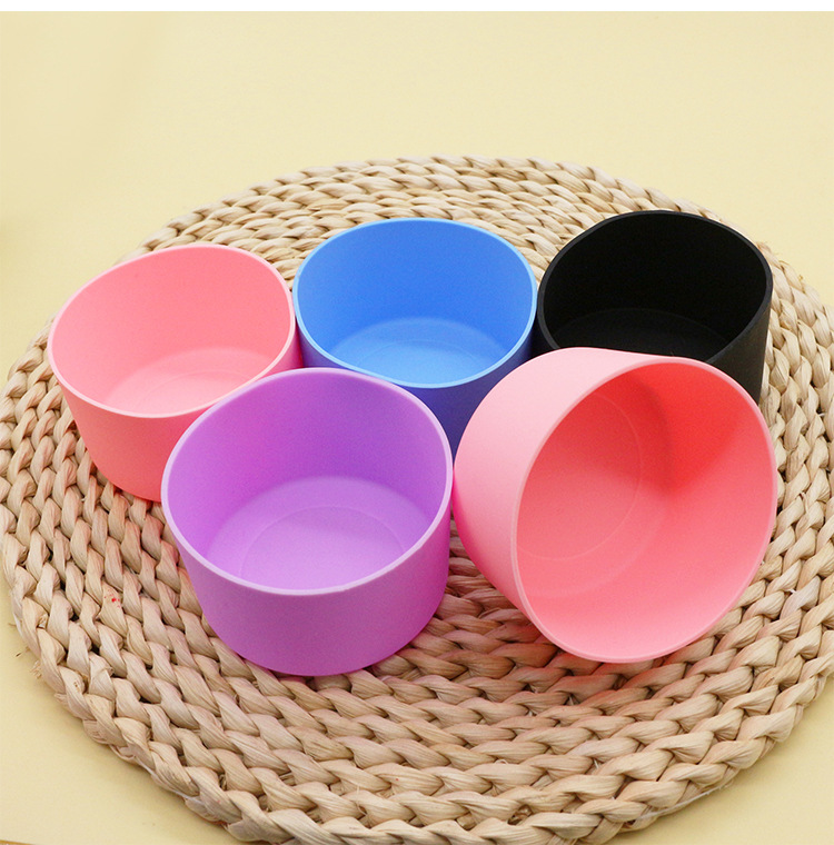 现货硅胶保温杯套7-7.5cm防滑耐高温太空杯套Stanley水杯保护套详情10