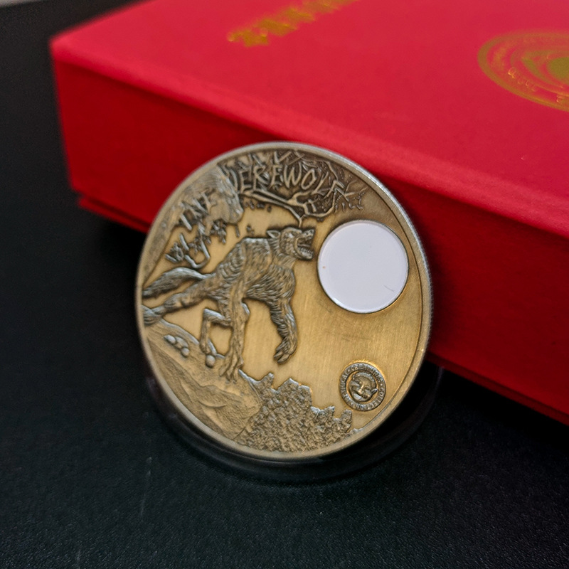 定制金属纪念币北京旅游纪念品烤漆硬币来图订做城市收藏币详情6