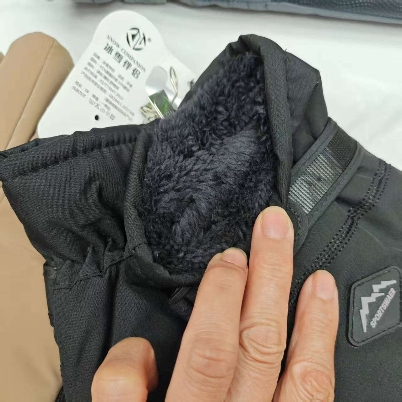 2025 nuevos guantes de esquí al aire libre 3M con capucha interior alpinismo impermeable y cálido touch screen guantes con capucha a prueba de viento pic 30