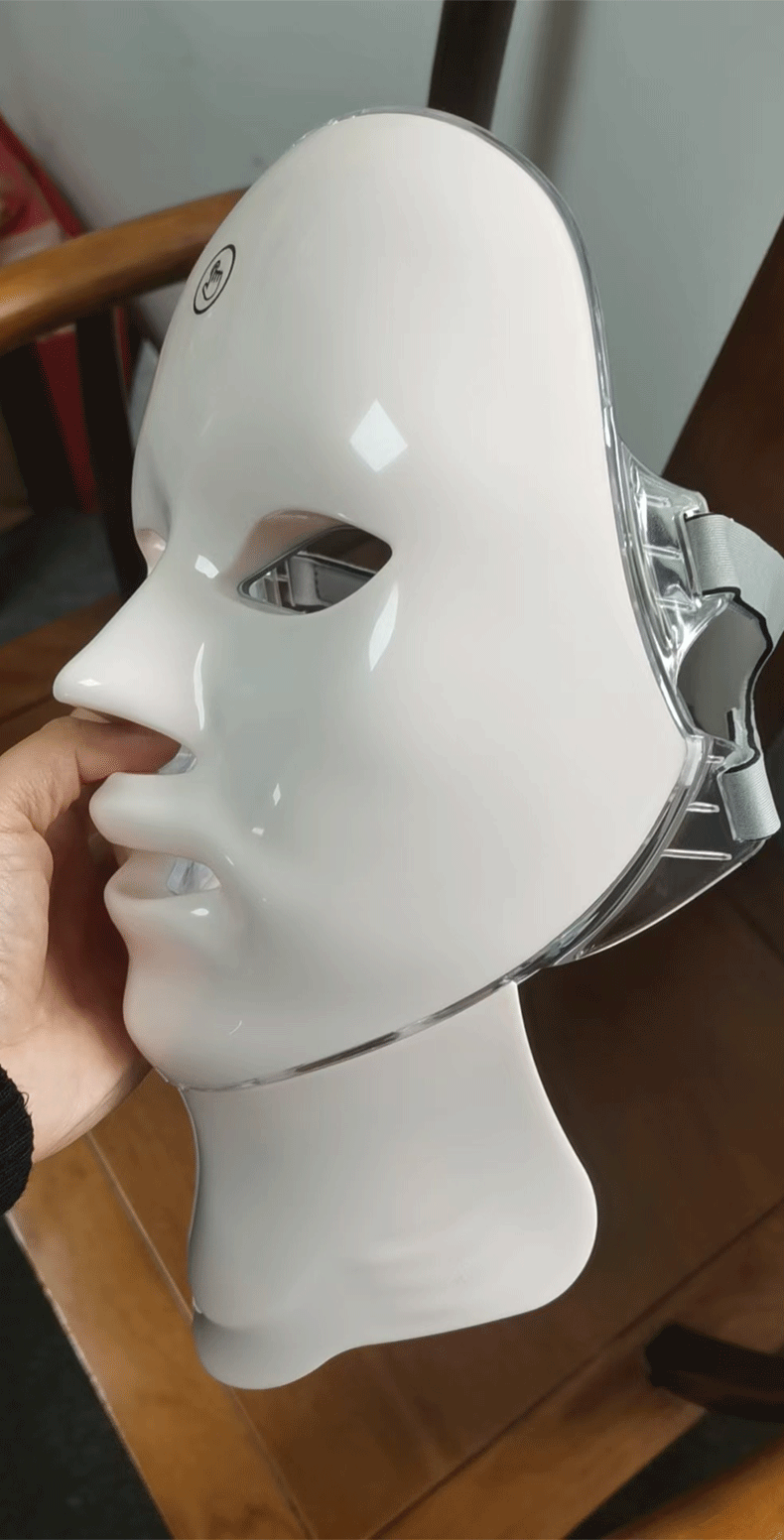 shanilak Cross-border best-selling rechargeable touch color light Mask Device, LED seven-color beauty mask, spectrometer beauty device pic 7