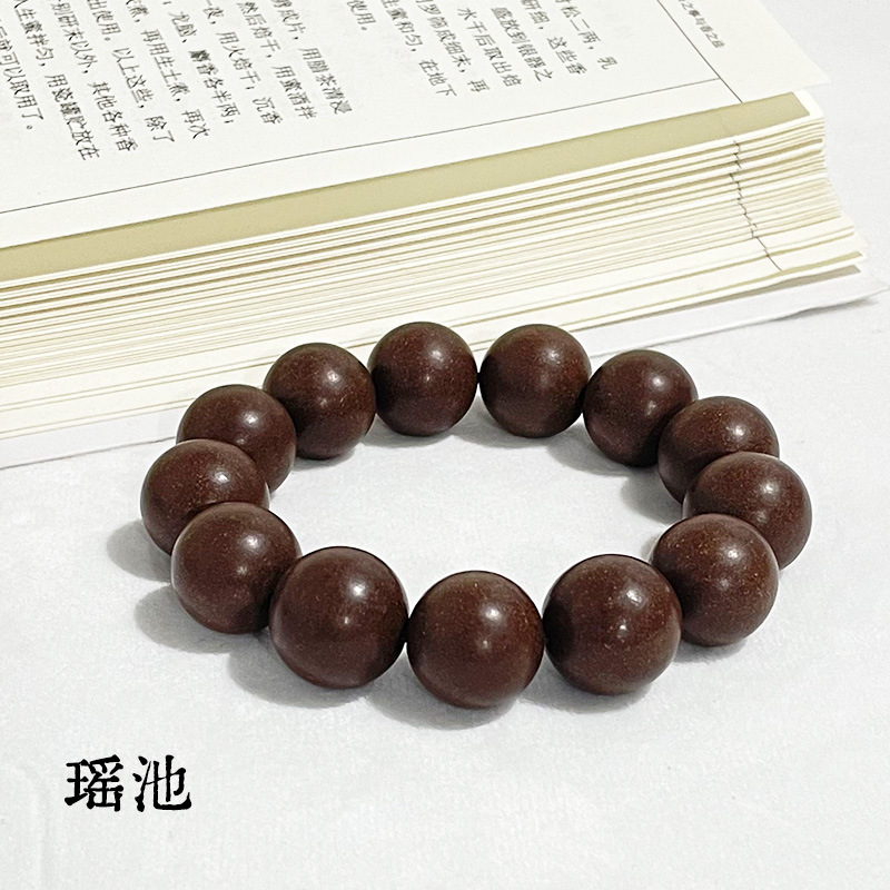 厂家批发合香珠手串天然药材古法提炼中药手串DIY佛珠男女款手链详情34