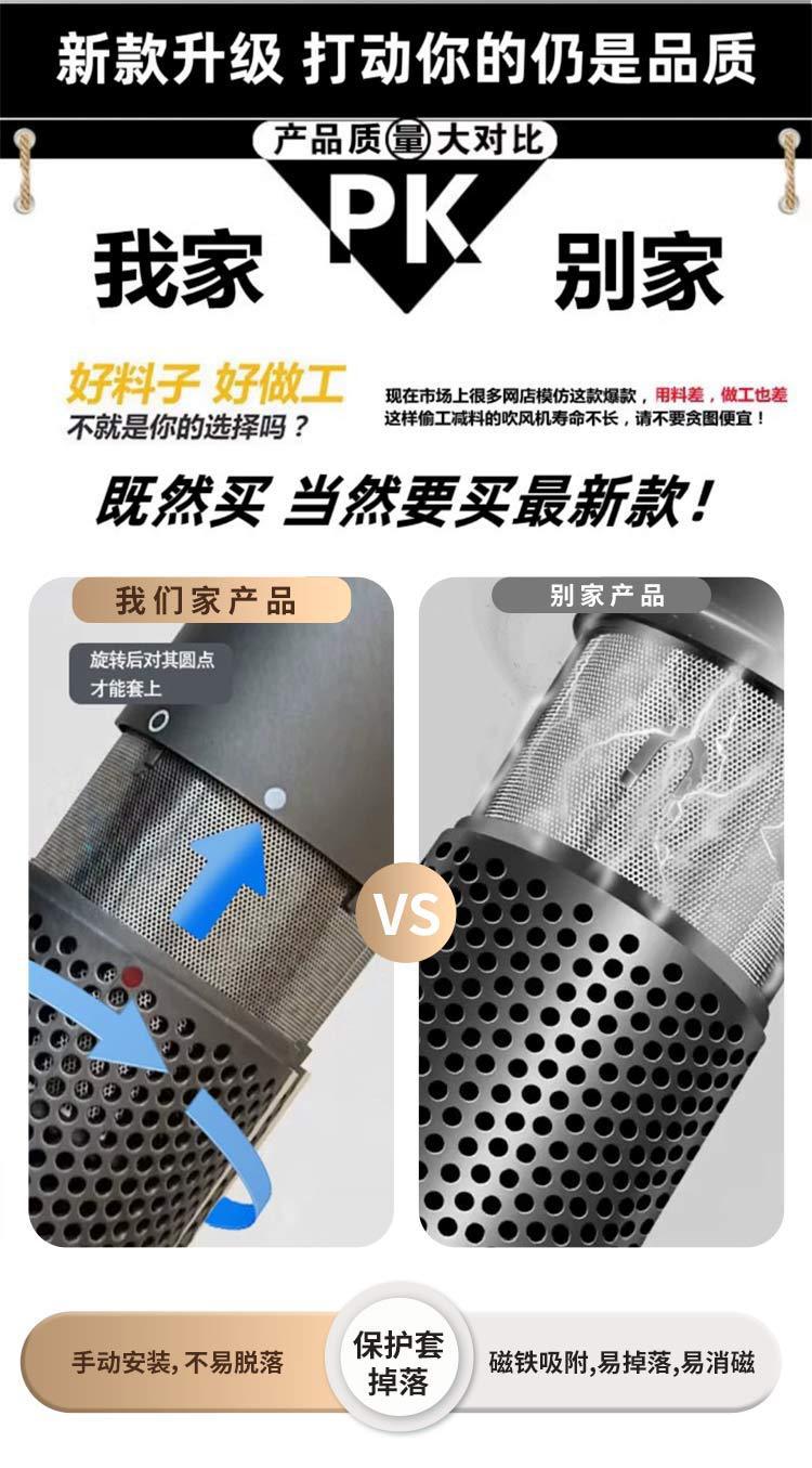 跨境爆款高速吹风机负离子恒温护发电吹风家用不伤发大功率吹风筒详情5