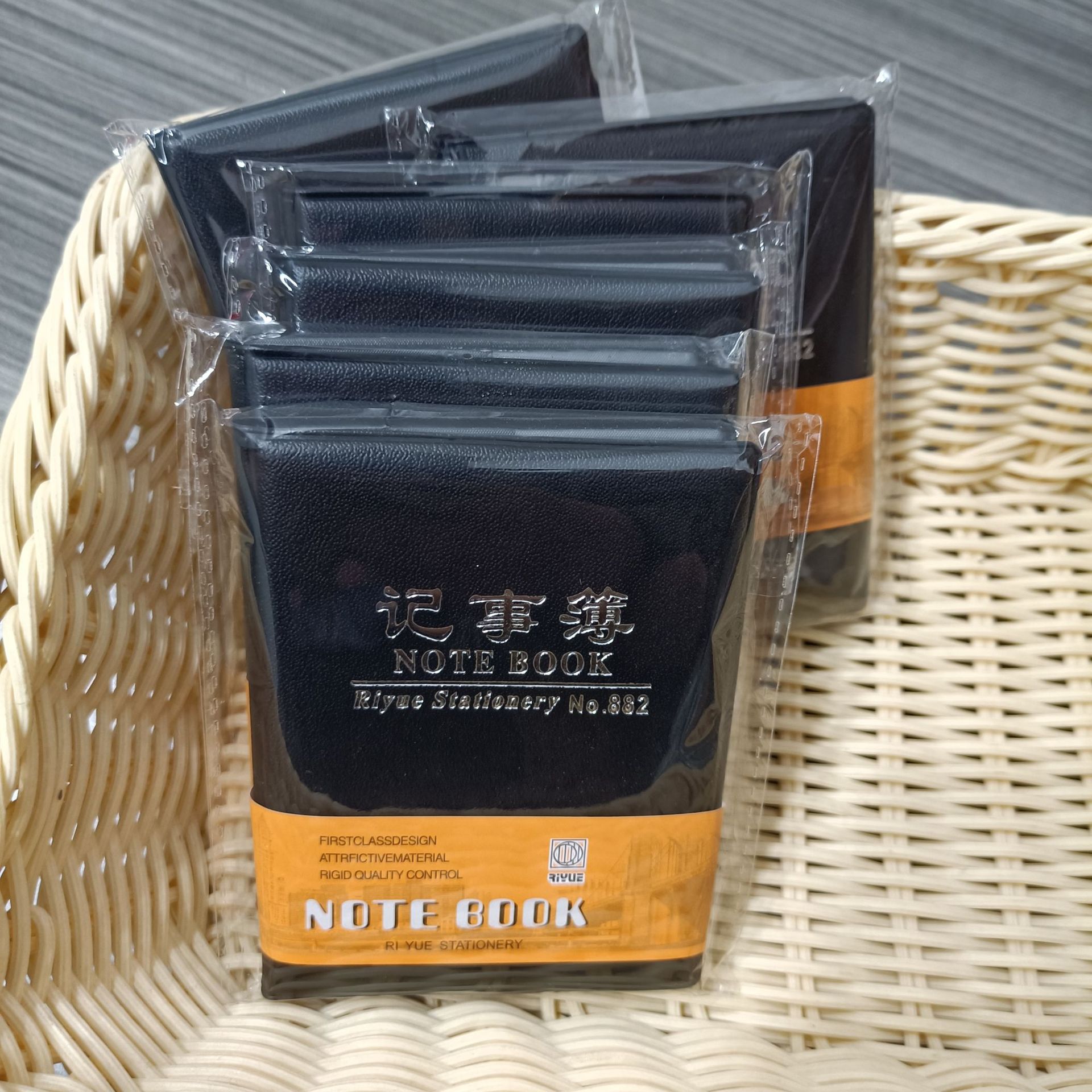 【 Zone 3-8 】 Small notebooks 500/ small boxes 1000/ pieces Black notebooks, portable faux leather notebooks, business notebooks, one-yuan store supply pic 9