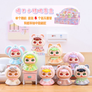 新款古风潮玩梦回大唐不倒翁盲盒国潮娃娃桌面喜庆摆件装饰节庆批国潮详情15