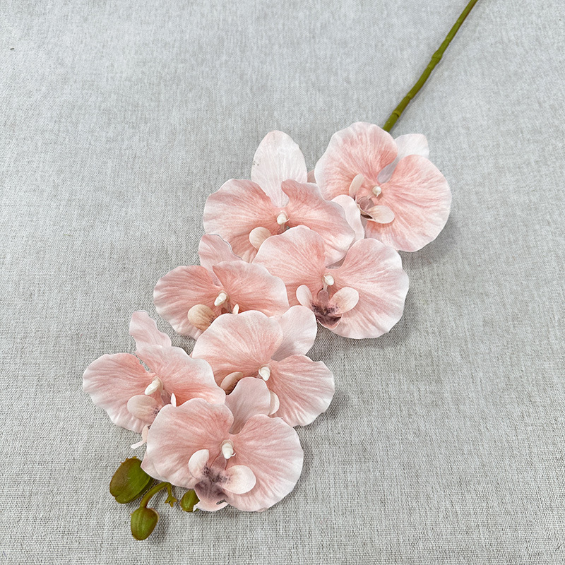 跨境新品仿真蝴蝶兰餐桌装饰客厅摆件假花婚庆影楼摄影道具人造花详情15