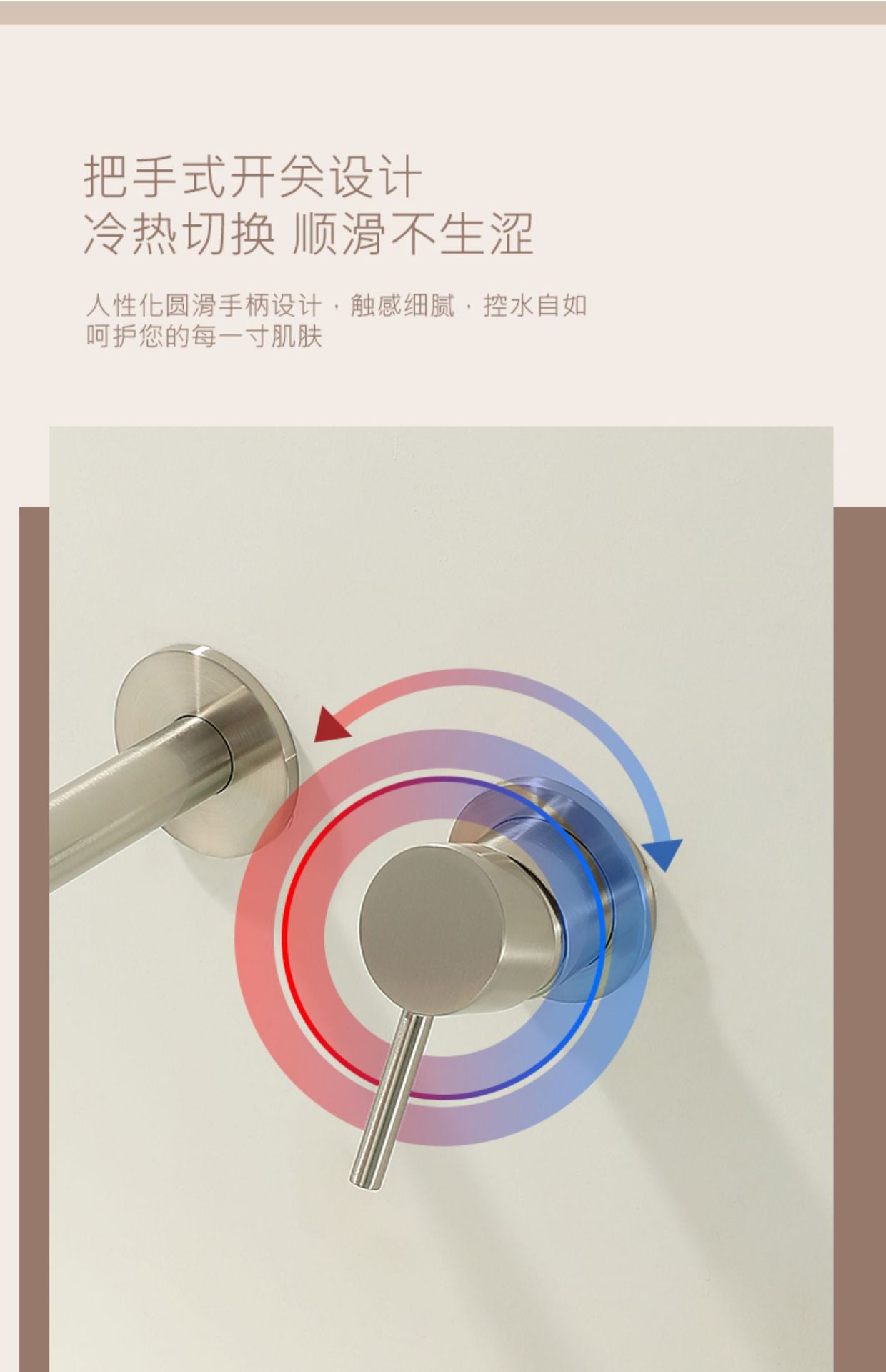 Wholesale of minimalist brushed nickel concealed washbasin wall-mounted fixed faucet, modern bathroom washbasin faucet pic 10