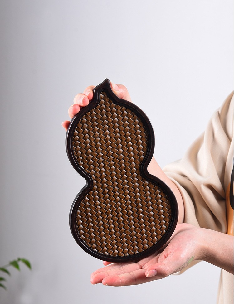 中式复古竹制小茶盘席面家用托盘壶承果盘古典茶具小型干泡台茶道详情16