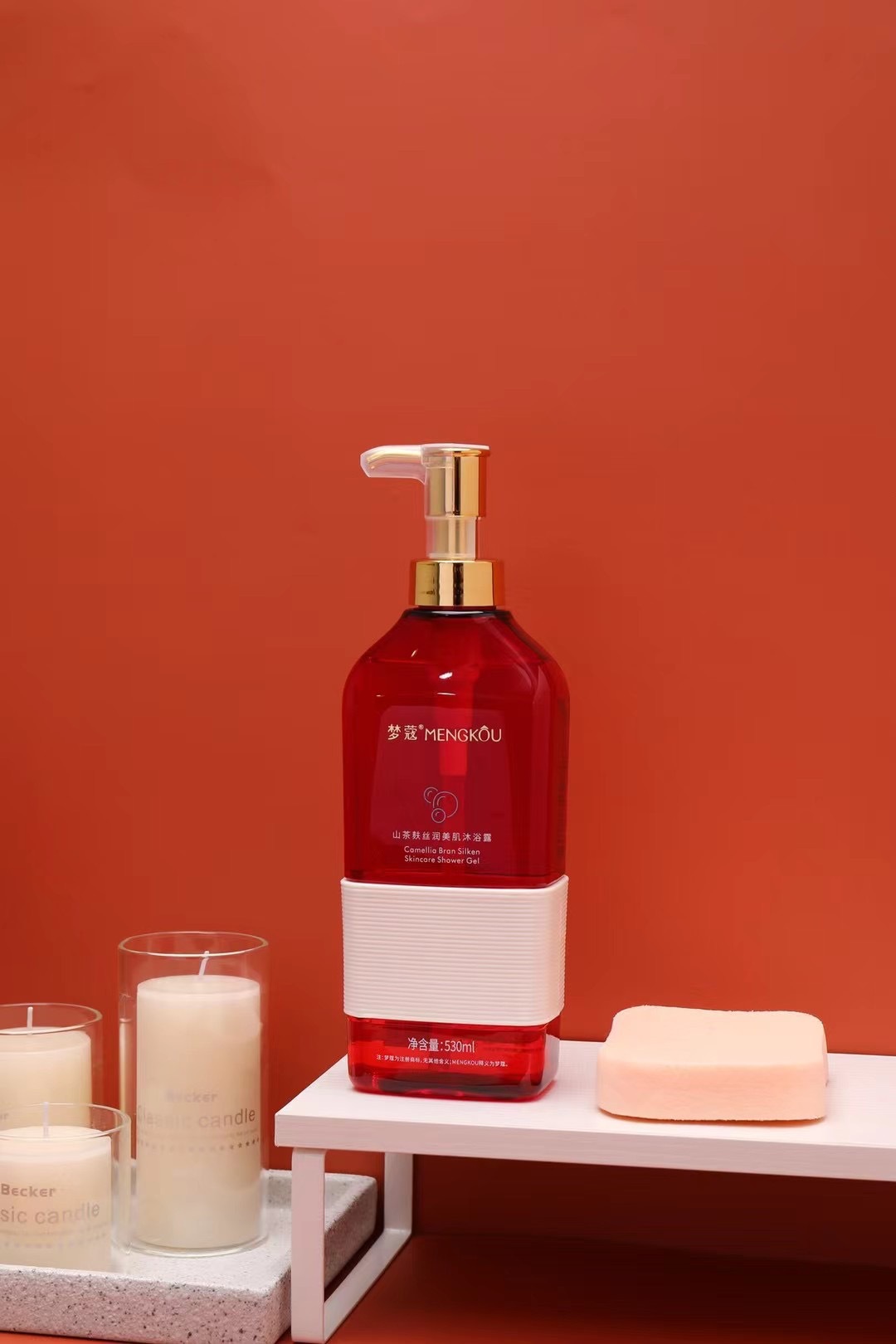 Mengkou Camellia Silk Softening Anti-Dandruff Refreshing Shampoo Flowing Hair Essential Oil Smooth Hair Mask Beauty Foam Body Wash pic 3