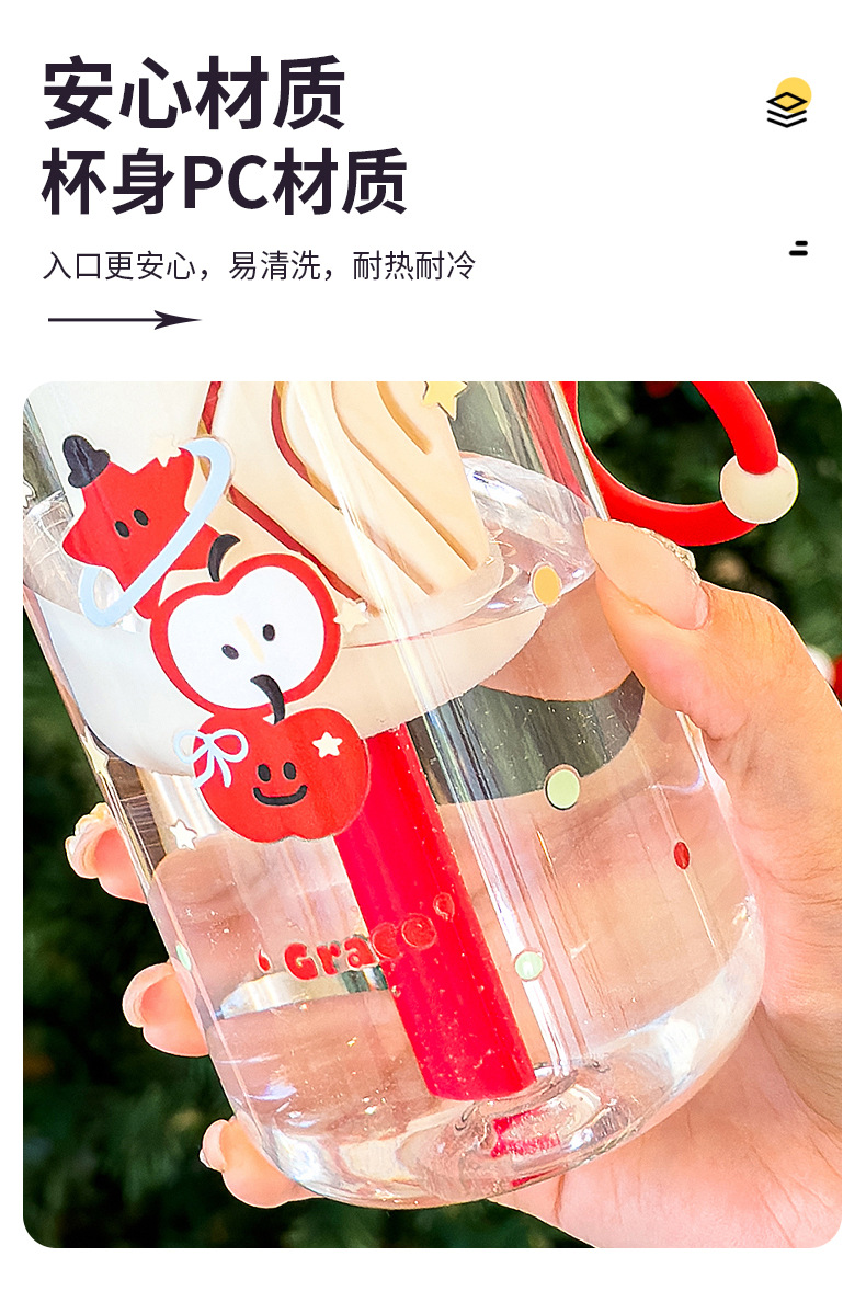 可爱卡通水杯便携保温杯180ml防漏设计学生宿舍办公用品 pic 5