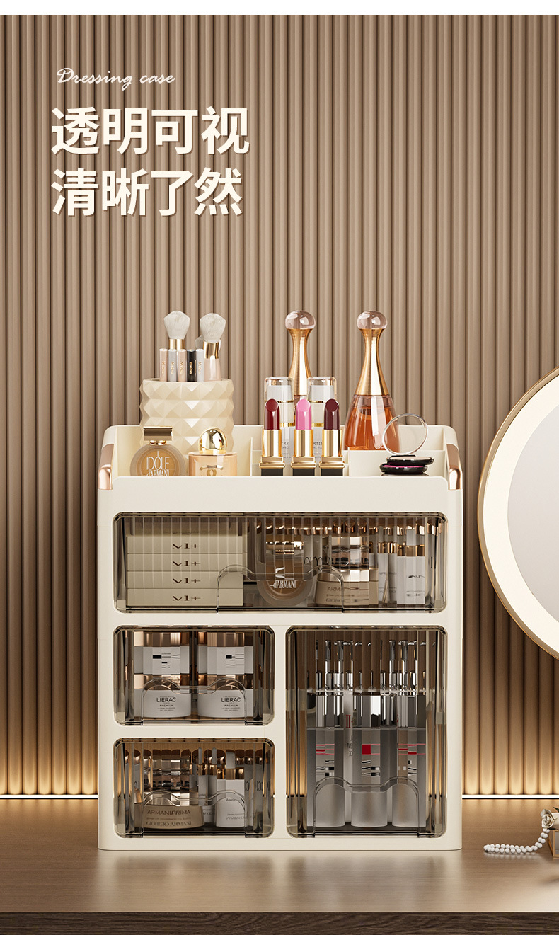 Cosmetic storage box, hand sanitizer foaming bottle, hotel shampoo silicone portioning bottle pic 6