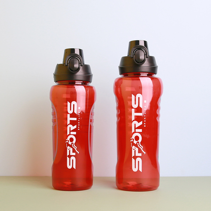 外贸出口亚马逊跨境新品大容量直饮透明塑料水杯户外防摔手提水壶详情3