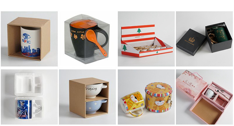 11oz简约陶瓷杯家用水杯子专业礼品定制马克杯白瓷家居创意详情12