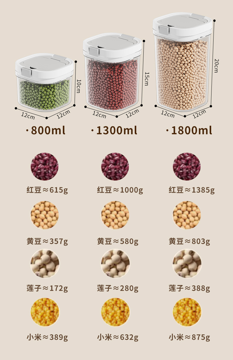 奶粉分装奶粉罐婴儿米粉密封罐五谷杂粮密封盒便携外出防潮奶粉盒详情13