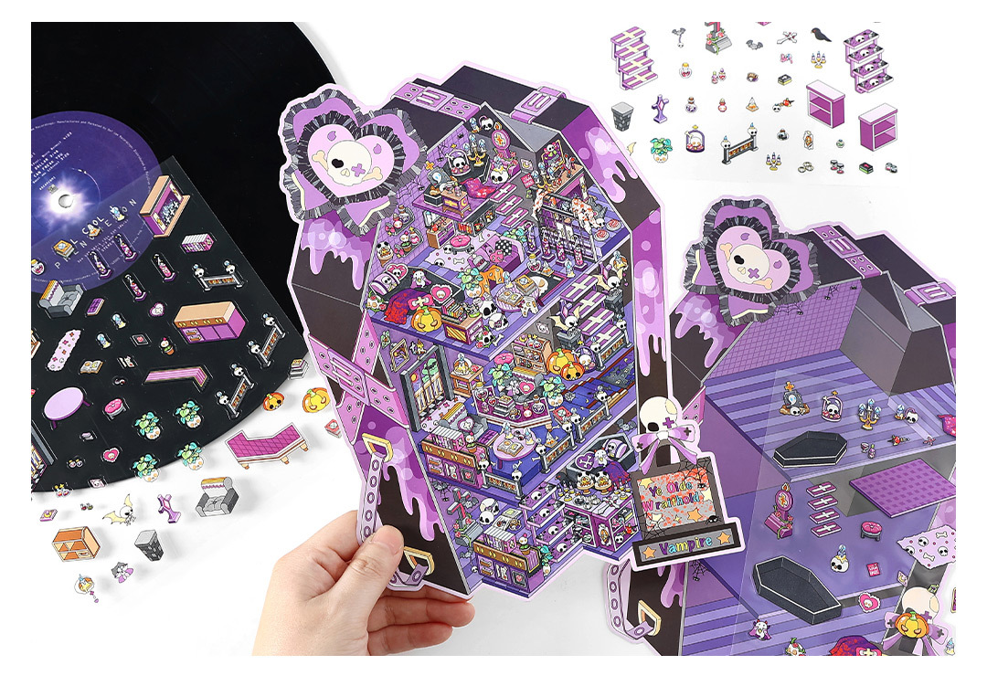 墨言Infeel.Me白卡造景贴纸今日营业中第十四弹微缩立体国潮趣味详情23