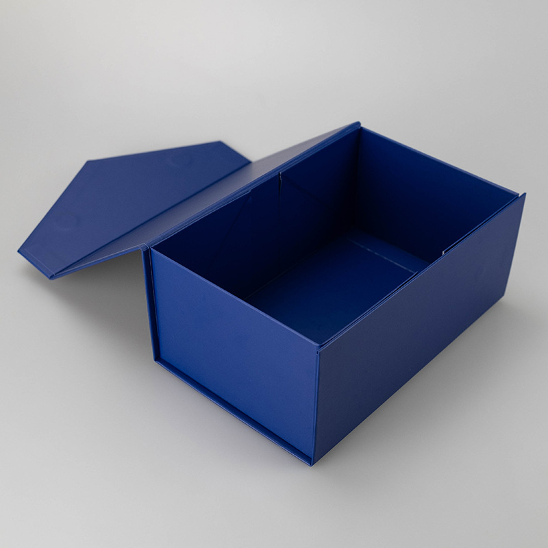 White seven-color folding gift box with printing and transportation space, flip-top gift box, in-stock packaging paper box pic 8