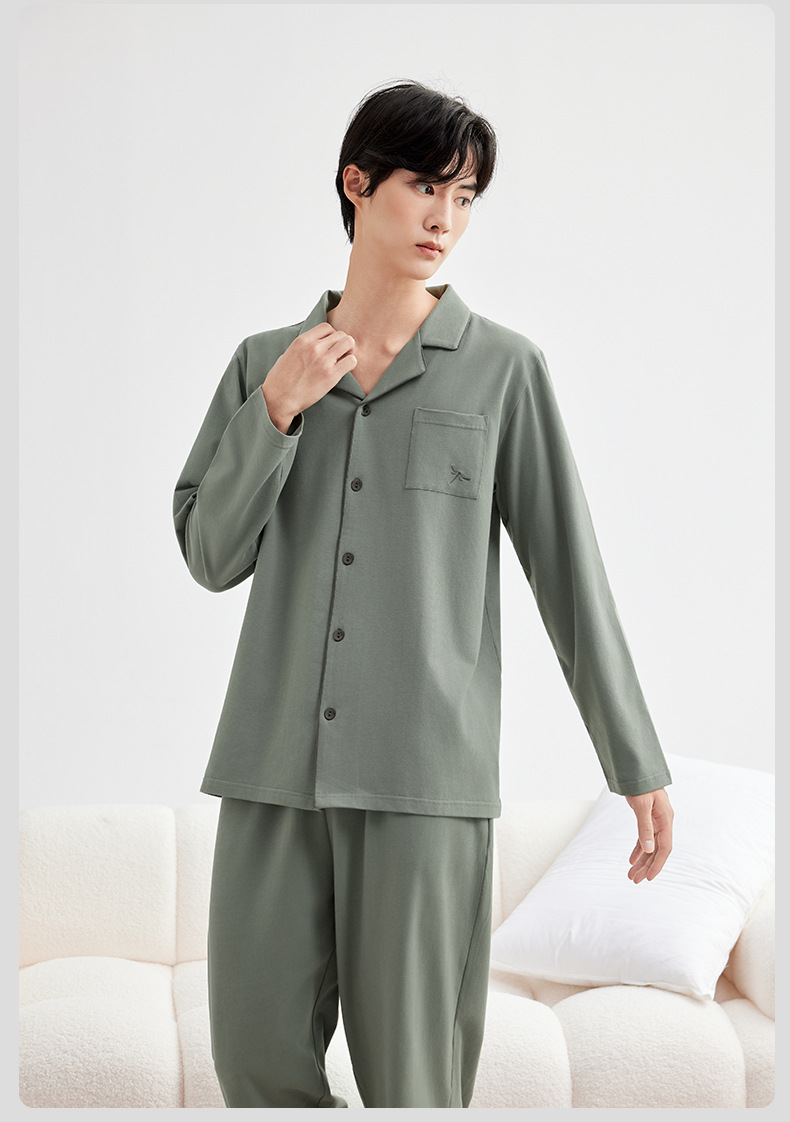 220克纯棉睡衣女秋冬季加厚磨毛保暖女士家居服长袖睡衣纯棉套装详情29