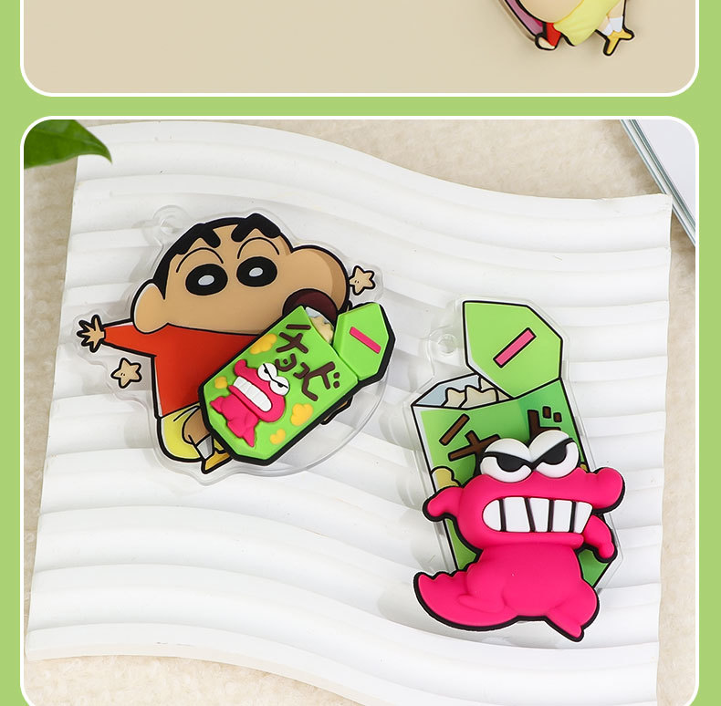 正版蜡笔小新尽情摇摆旋转冰箱贴磁贴盲盒2025年新款家居装饰品详情17