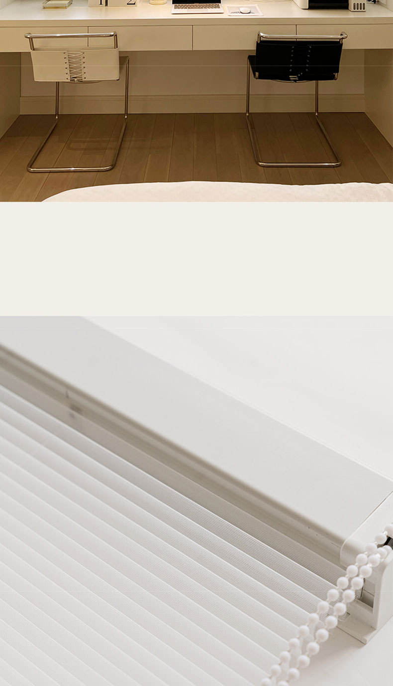 Factory direct sales of heat insulation and sunshade day and night honeycomb curtains for bedrooms, balconies, offices, and home use, as well as fully blackout curtains pic 12