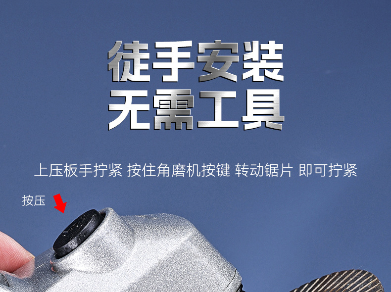 Factory direct sales of nuts, universal Angle grinding machine pressure plates, hand drill conversion heads, 100-type Angle grinding machine hexagonal pressure plates pic 13