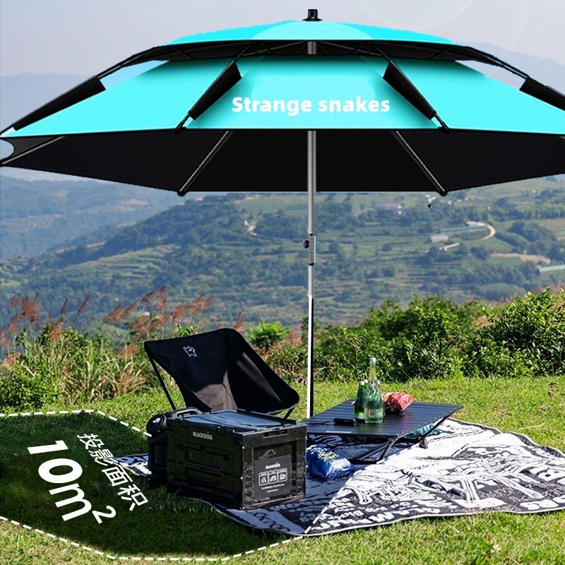 Paradise Umbrella, Rainbow Umbrella, Long-handled Color Ding Sunshade, Capsule style, sun protection and UV protection pic 5