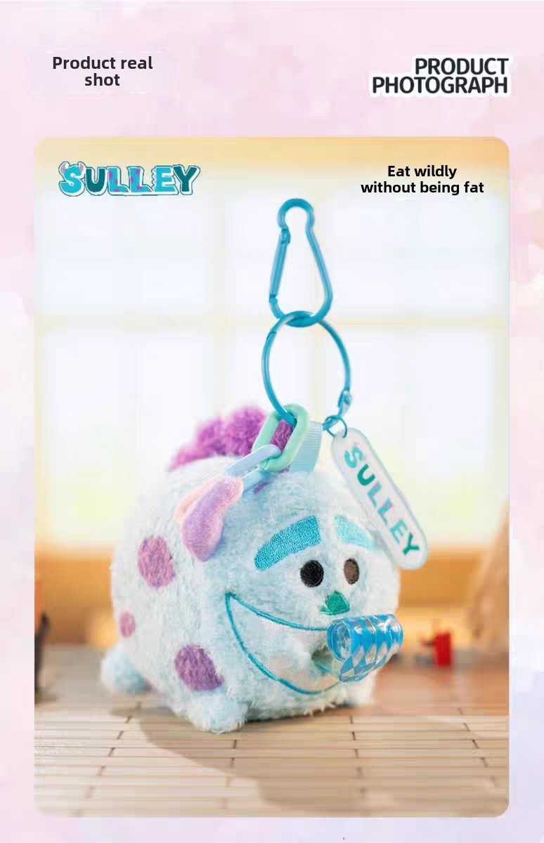 正版现货松松系列解压吹吹卷毛绒挂件盲盒公仔手办端盒整箱详情5