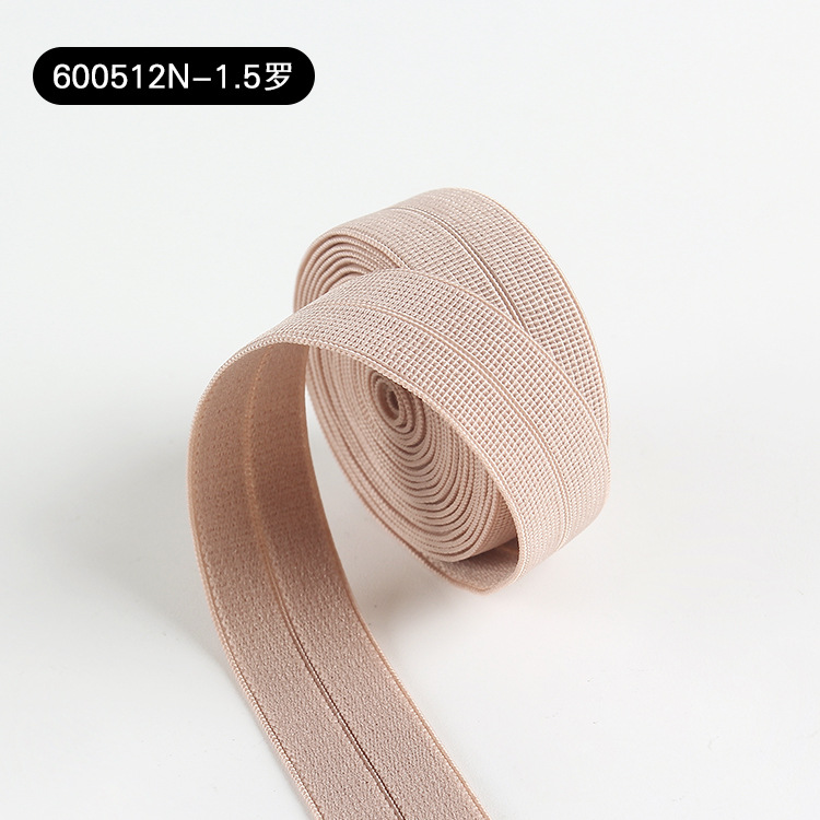 Factory direct sales: 2.0 threaded edge high-elasticity elastic band underwear, bras, down jackets, webbing weaving pic 13