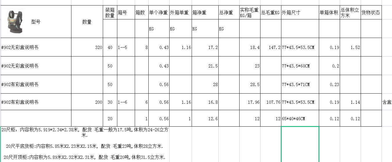 X Cross-border Koala Baby Carrier Breathable three-in-one Baby Care Belt, multi-functional double-shoulder baby carrier in stock pic 16