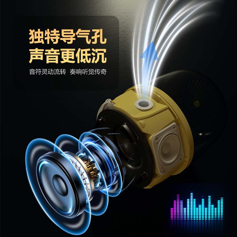 Manhamo Xuan Crystal 5 Audio System, fourth-generation hifih4 wireless Bluetooth subwoofer, Smart JH02 speaker pic 13