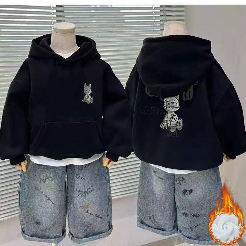 男女童卫衣长袖连帽卫衣套头动漫卡通可爱童装中大童卫衣定制LOGO详情20