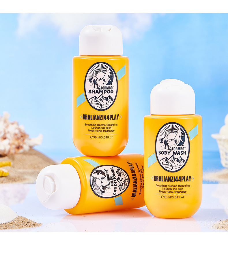 Cross-border exclusive FORMBO Hair Care Set: Smooth Shampoo, Deep Cleansing Body Wash, Smooth Hair Care pic 18
