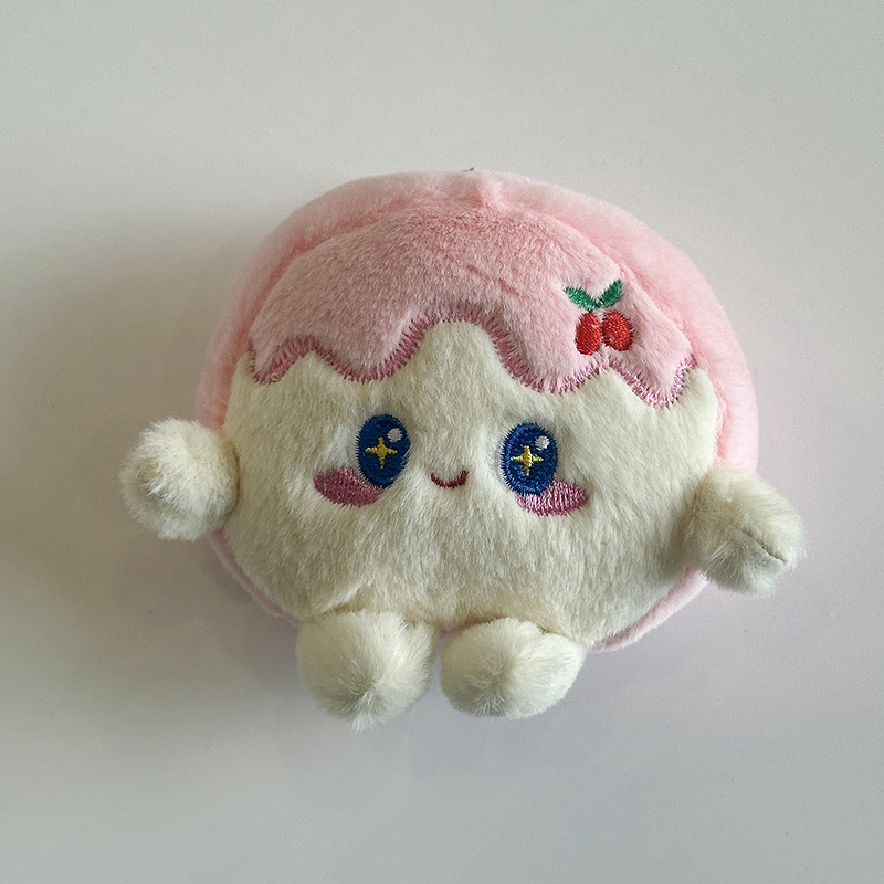 Cartoon food dolls, toast figurines, small dolls, plush hangers, bulk goods, best friend birthday cakes, dolls, keychains pic 3