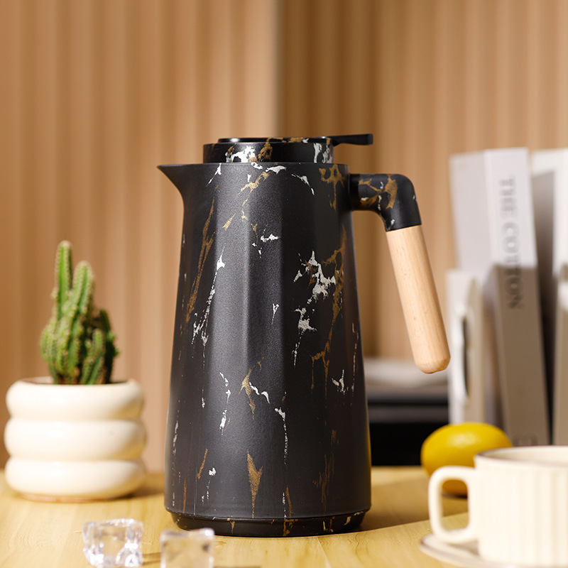 Wenxian cross-border insulated kettle, household glass inner liner insulated bottle, simple coffee pot, Nordic hot water kettle, insulated kettle wholesale pic 15