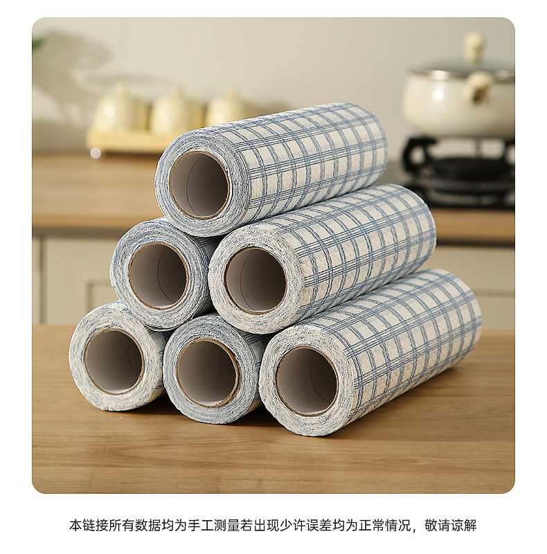 懒人抹布厨房一次性可水洗干湿两用加厚去油清洁纸巾不沾油洗碗布详情17