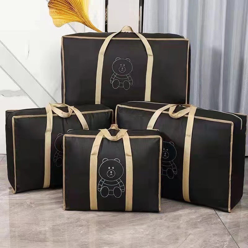 编织袋搬家打包袋特大号行李袋防潮收纳袋被子衣服袋手提袋无纺布详情28