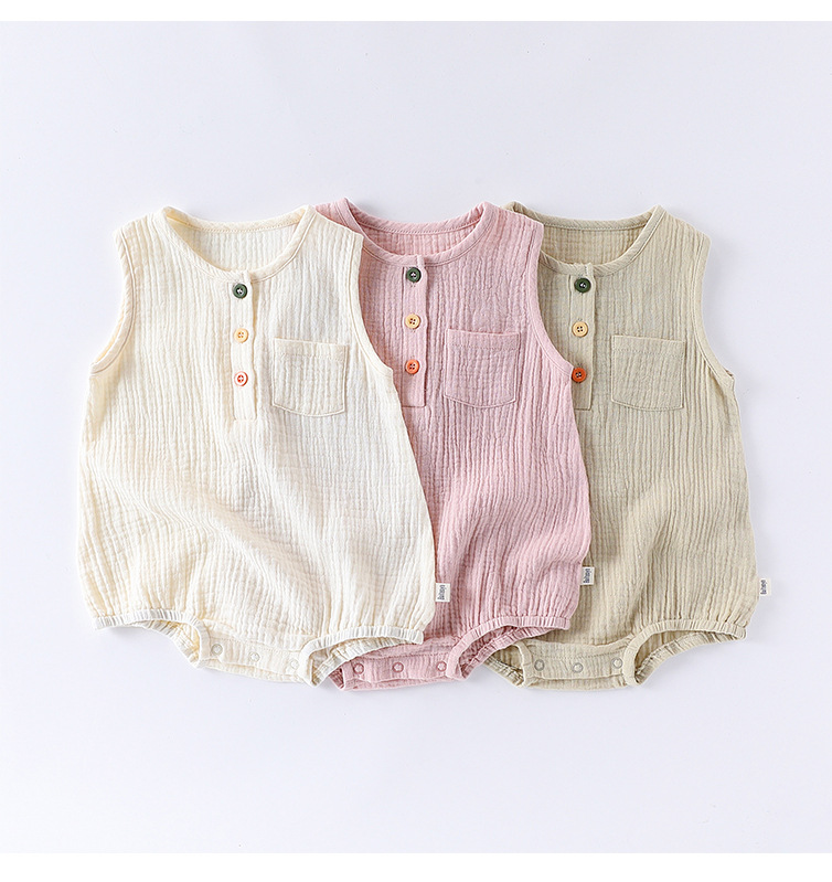 Summer baby wraparound for boys and girls, pure cotton Class a summer breathable triangular hatchcoat for newborns pic 23