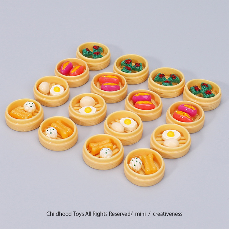 Creative refrigerator stickers, simulated food toys, magnetic stickers, message stickers, magnetic stickers, three-dimensional resin magnetic stickers for refrigerator decoration pic 7