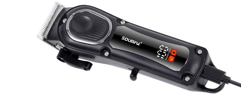 SOLIMPIA electric hair clippers wholesale, shaving and hairdressing tools, digital display hair salon electric clippers, engraved oil hair clippers pic 17