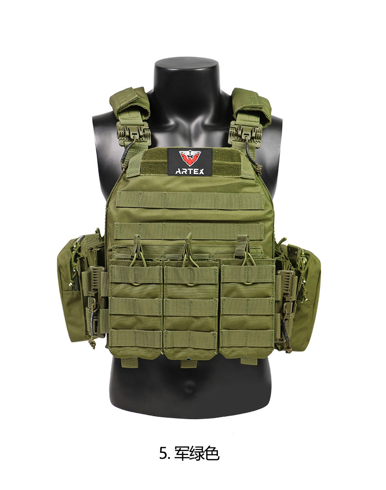Yitu Tactical Outdoor Military enthusiast quick-release tactical Vest, cross-border bestseller, CS equipment training and protection board tactical vest pic 22