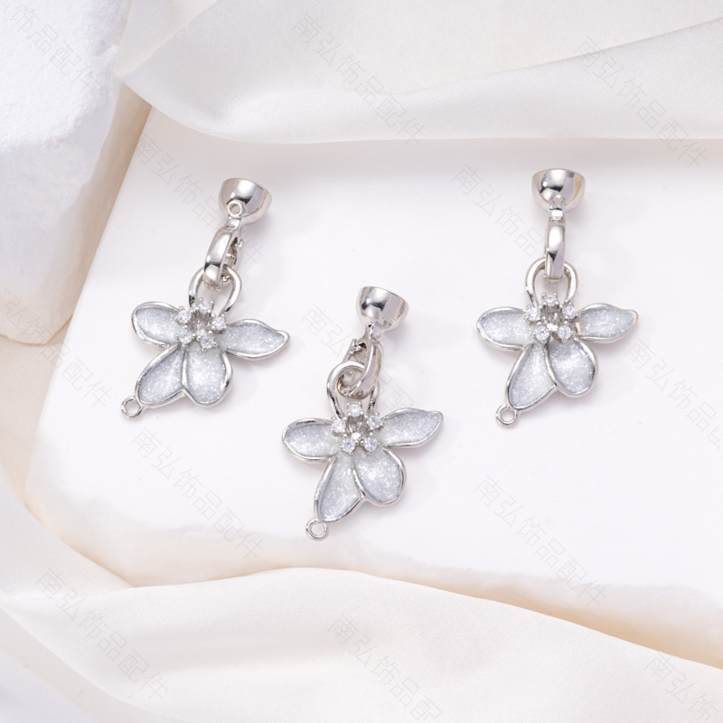 Pearl necklace, horn buckle, universal buckle, end buckle, hug buckle, bracelet connecting buckle, sweater chain, lap buckle, diy accessories pic 28