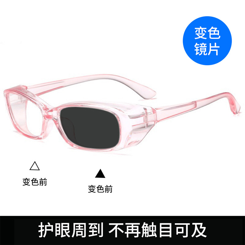 变色防雾护目镜男女防风沙防花粉防飞沫骑行护目镜防蓝光防护眼镜详情17
